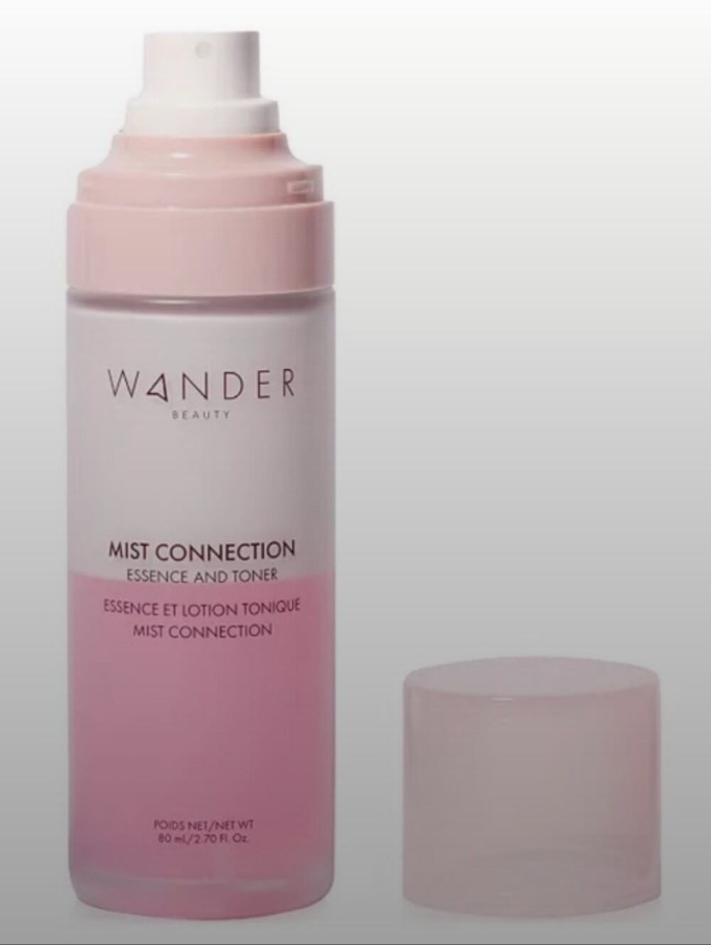 Wander Beauty Pink Mist Connection Essence and Toner NIB